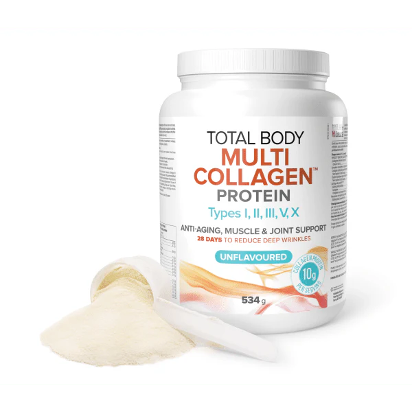 Natural Factors Total Body Multi Collagen Protein 534 Grams, Unflavoured - Image 2