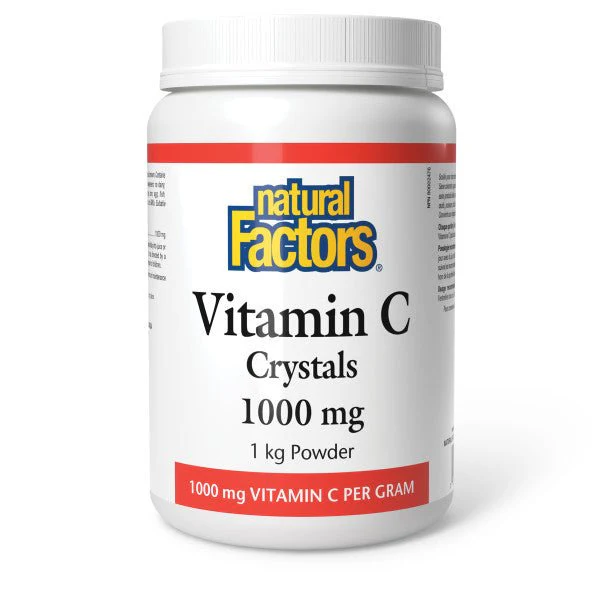 Natural Factors Vitamin C Crystals 1 Kilogram