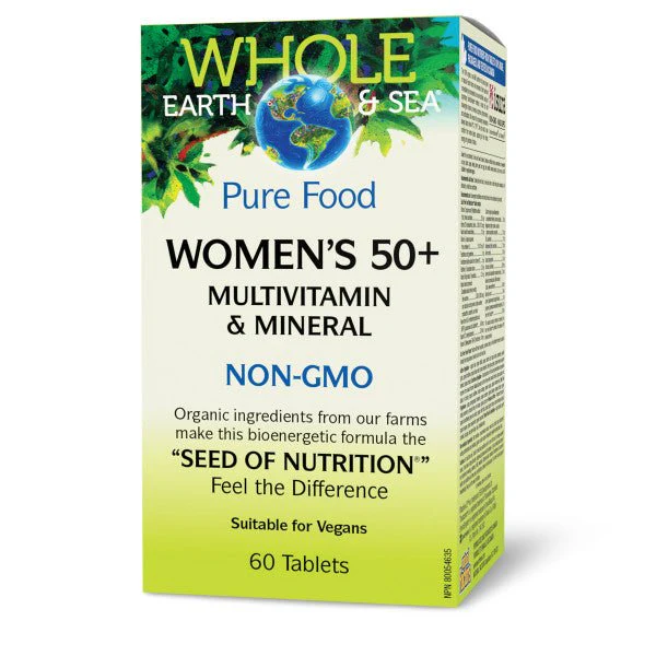 Natural Factors WES Women 50+ Multivitamin & Mineral