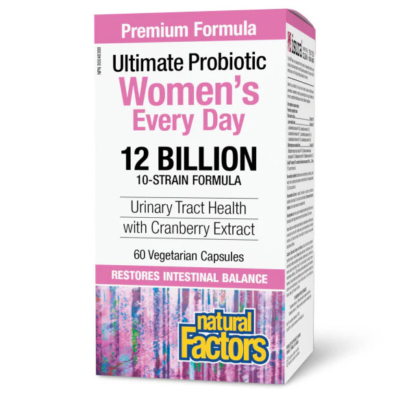 Natural Factors Women’s Multi Probiotic 12 Billion