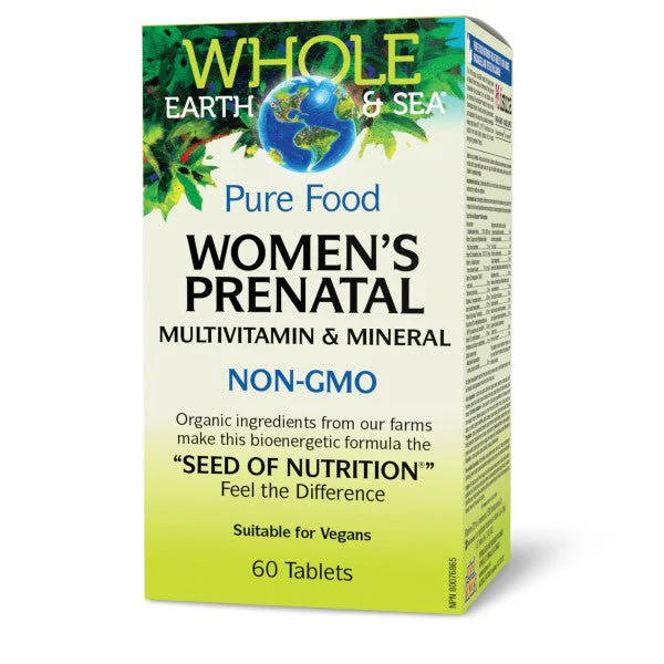 Natural Factors WES Women's Prenatal 60 Tablets