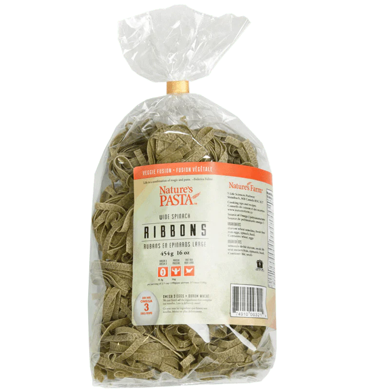 Nature's Farm Spinach Fettuccine 454 grams