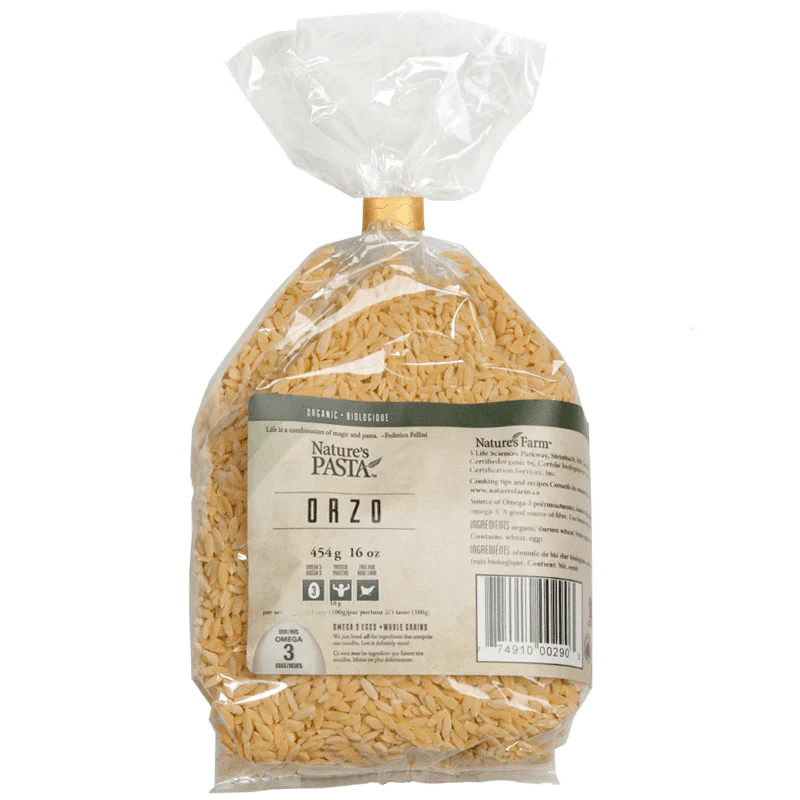 Nature's Farm Orzo 454 grams