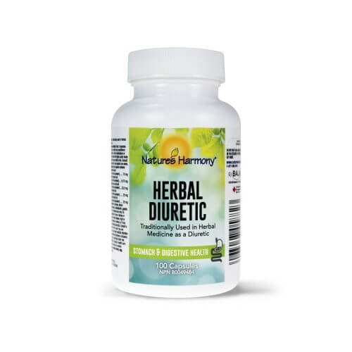 Nature's Harmony Herbal Diuretic 100 Capsules