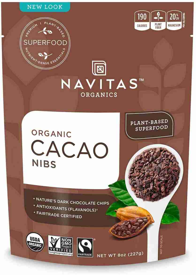 Navitas Organics, Organic Cacao Nibs 227 Grams