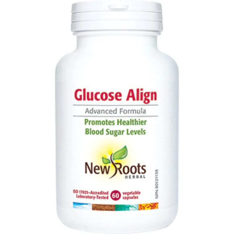 New Roots Glucose Align 60 Veg Capsules