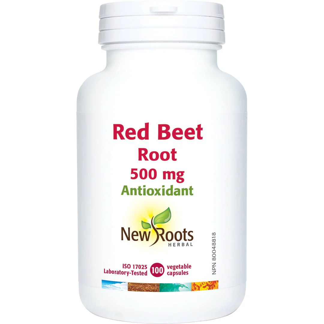 New Roots Red Beet Root 100 Capsules