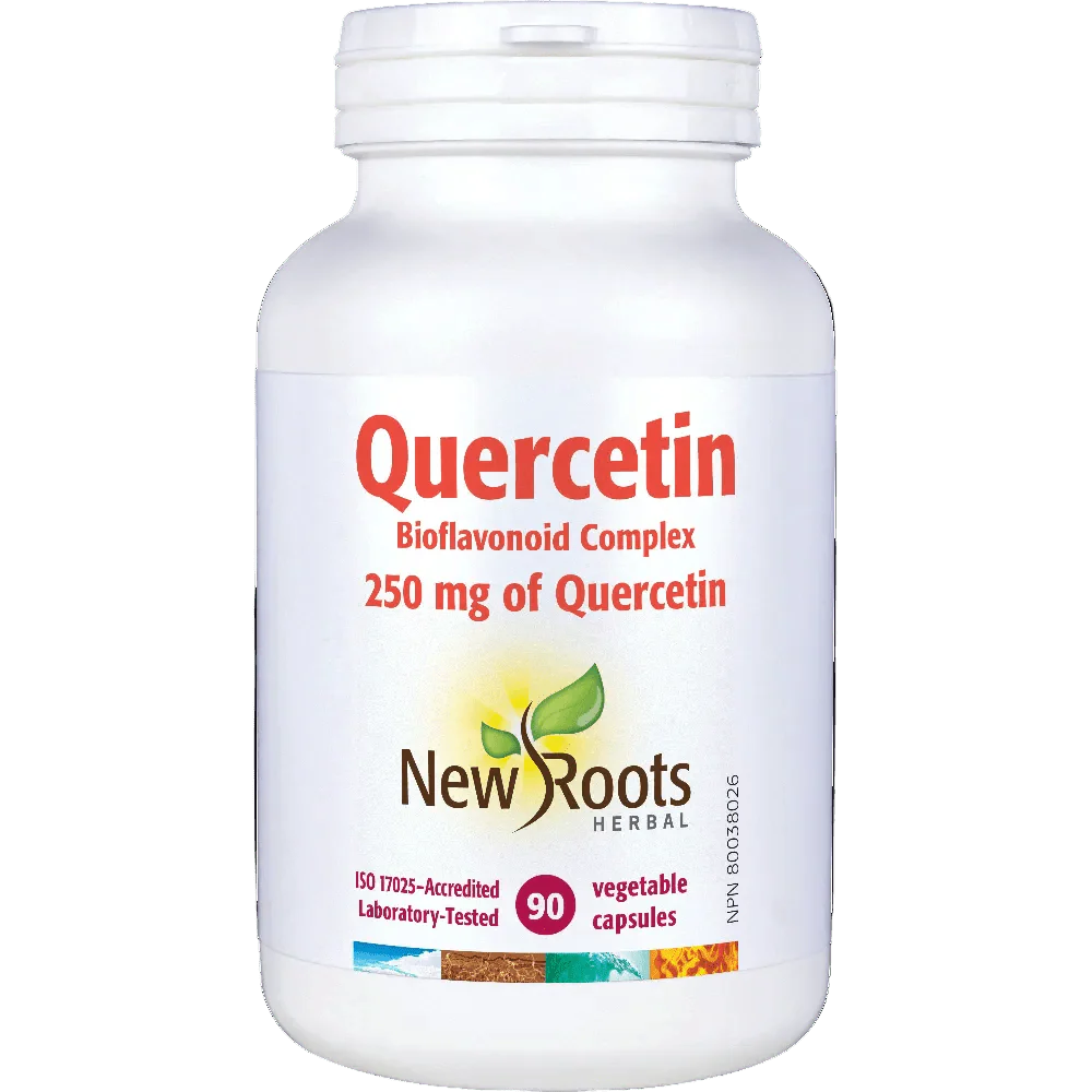 New Roots Quercetin Bioflavonoid Complex 90 Veg Capsules