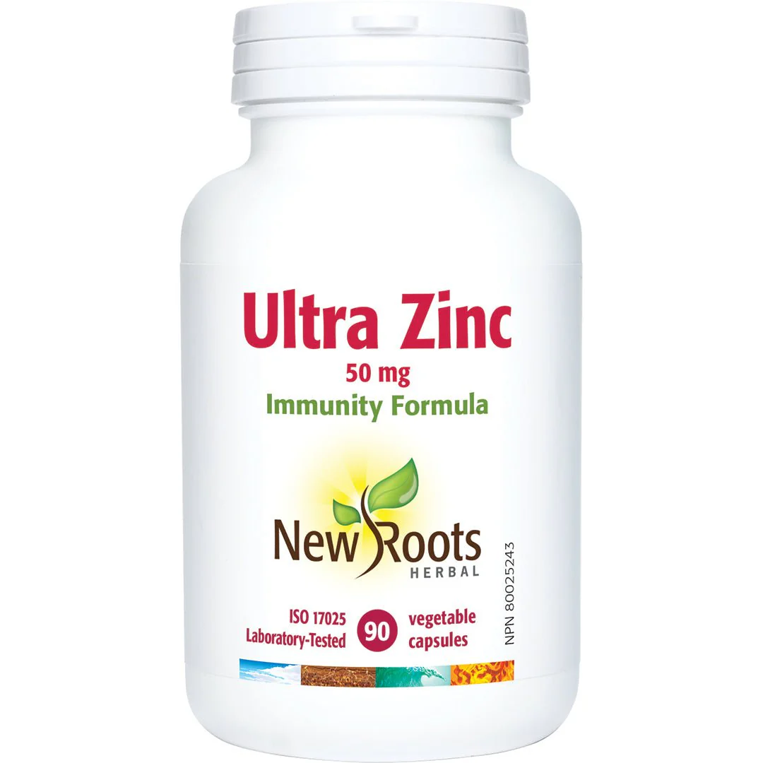 New Roots Ultra Zinc 50mg 90 Capsules