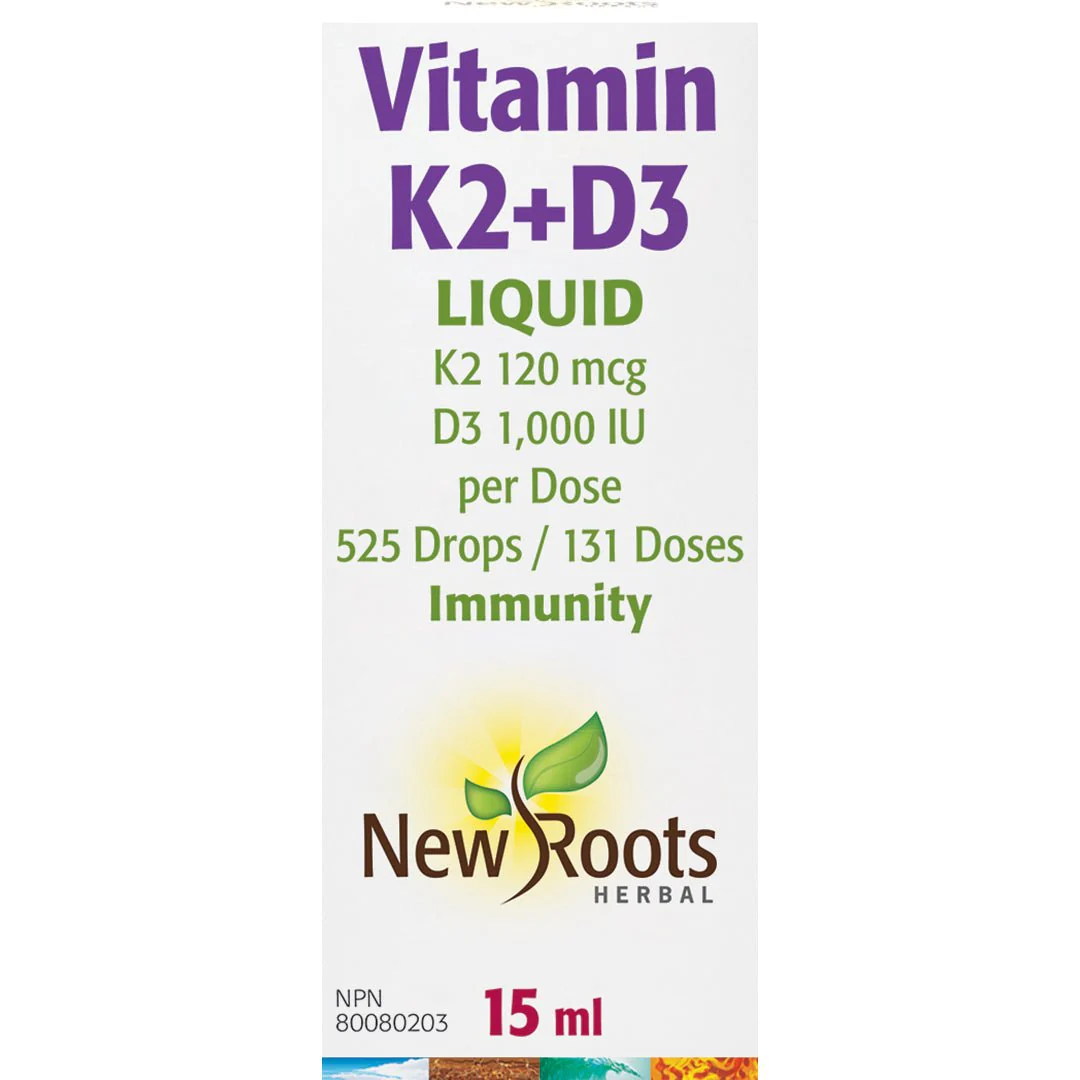 New Roots Vitamin K2+D3 15mL