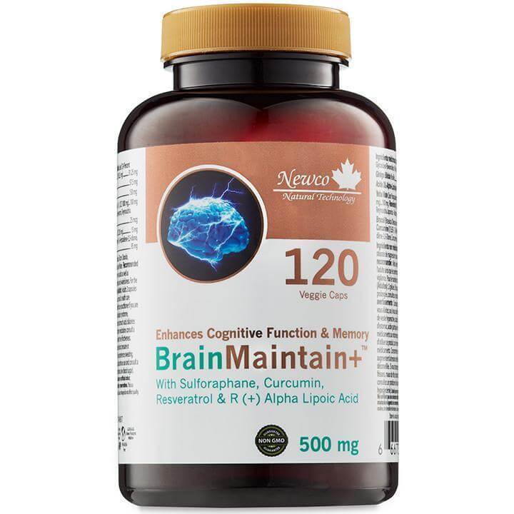 Newco Brain Maintain 120 Veg Capsules