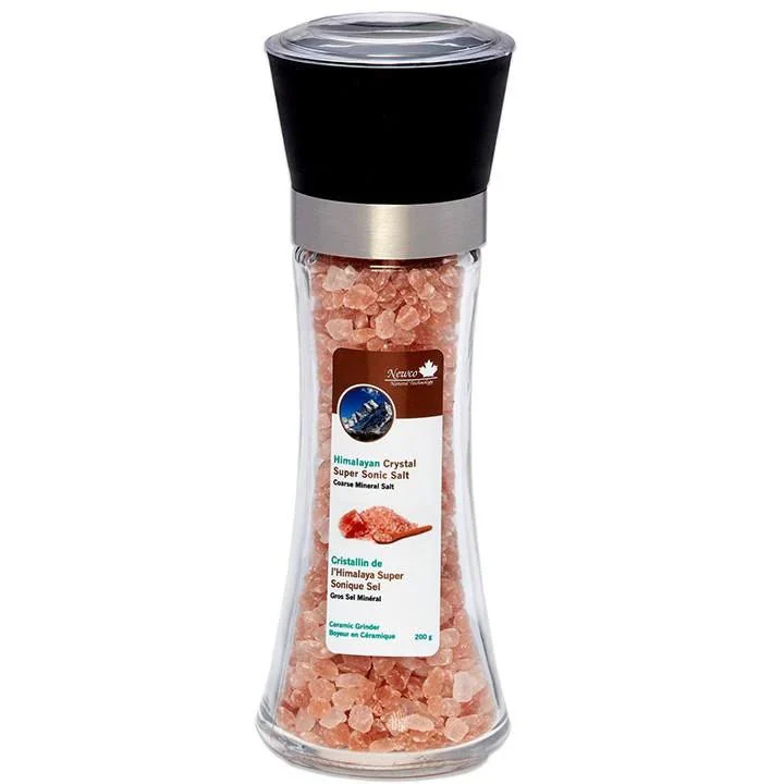 Newco Himalayan Crystal Coarse Salt Adjustable Grinder (200g)