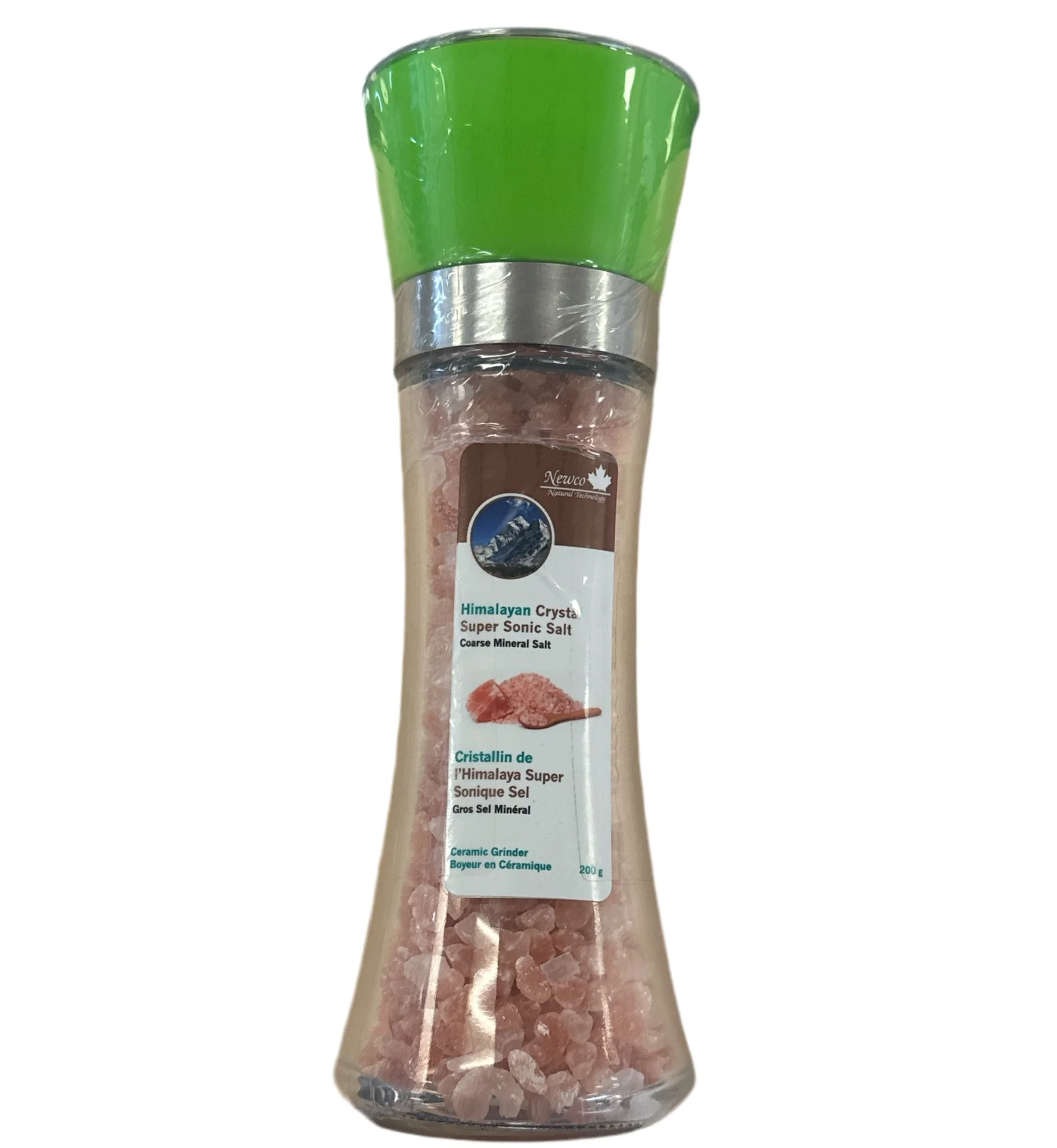 Newco Himalayan Crystal Coarse Salt Grinder (200g)