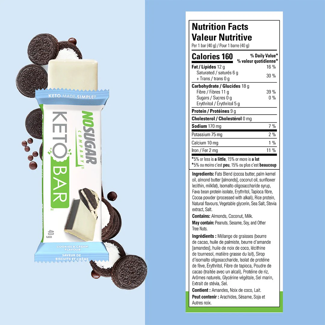 No Sugar Keto Protein Bar 40 Grams - Image 2