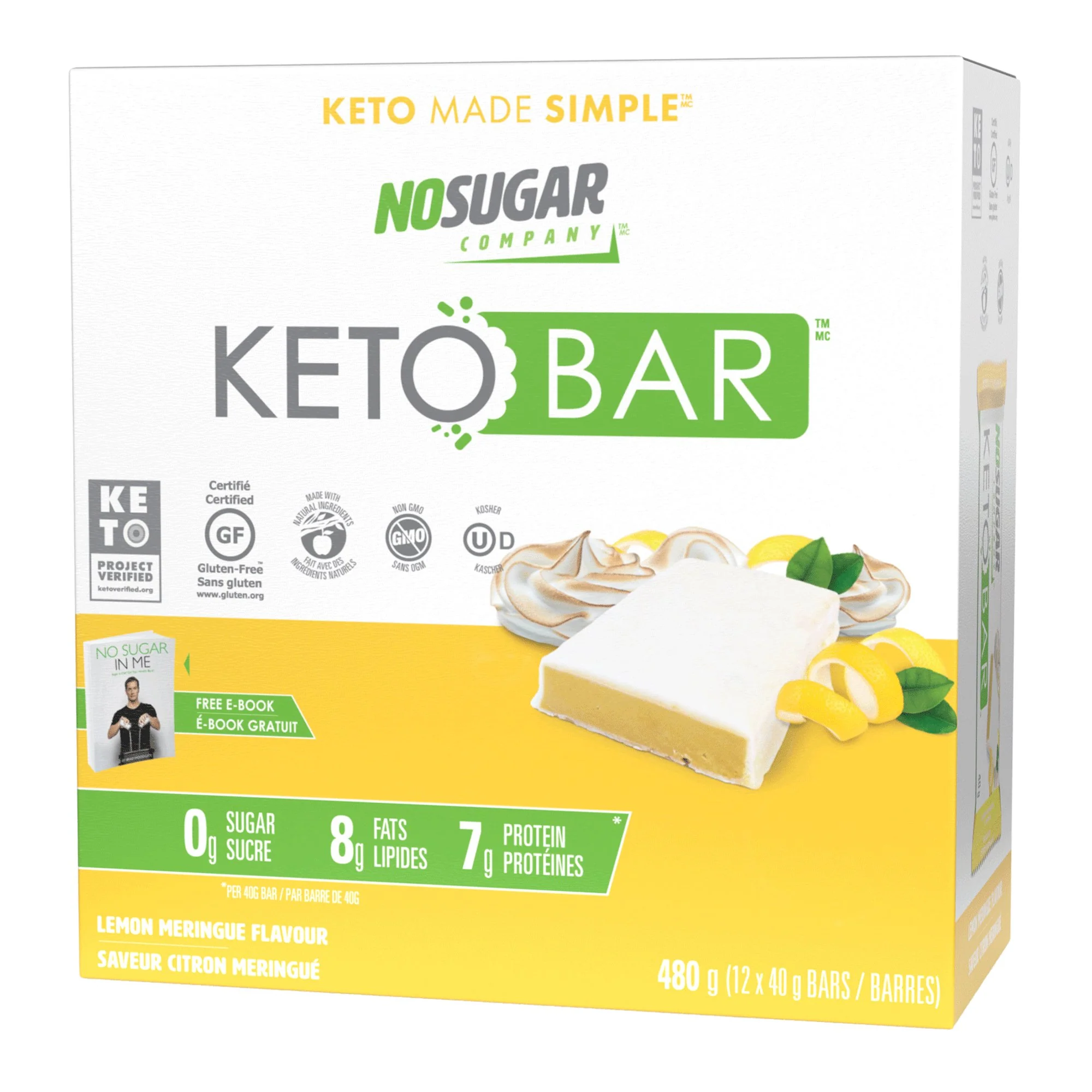 No Sugar Keto Protein Bar 40 Grams - Image 8