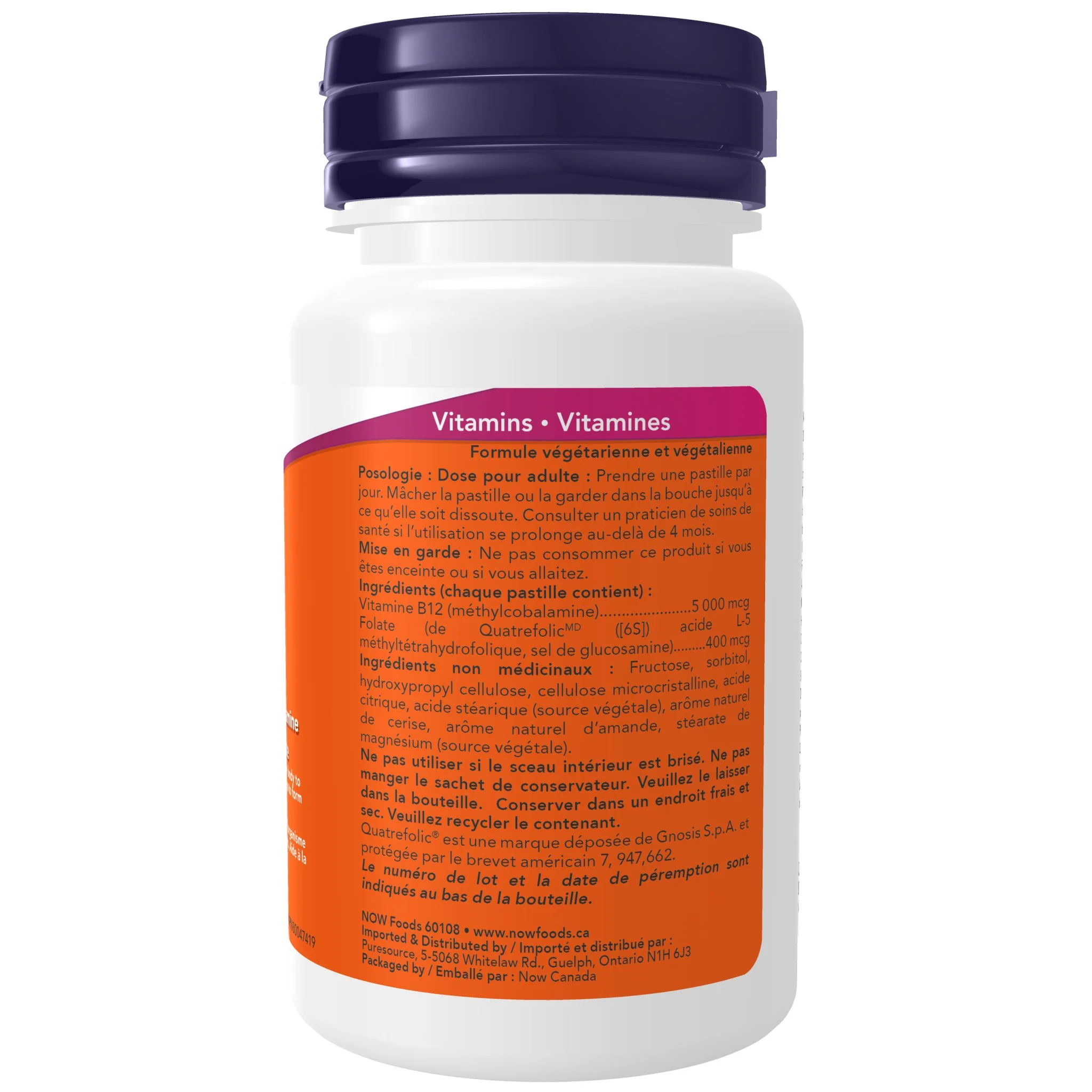 Now B-12 5,000mcg Lozenges - Image 3