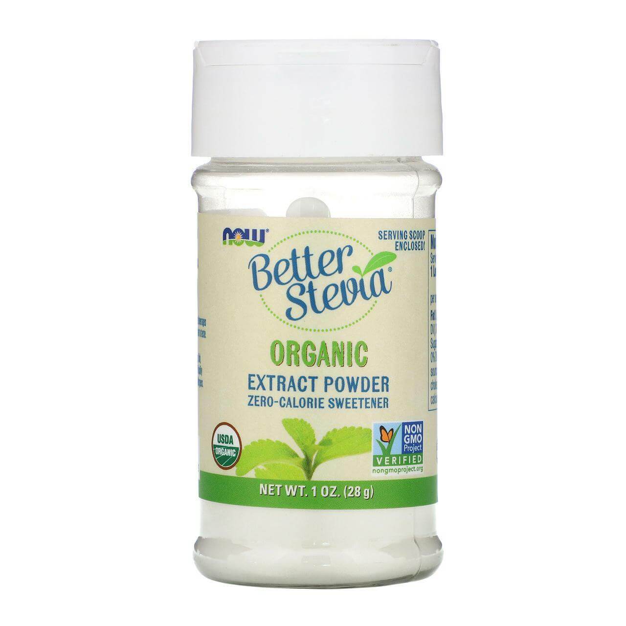 Now BetterStevia® Powder, Organic 28 Grams