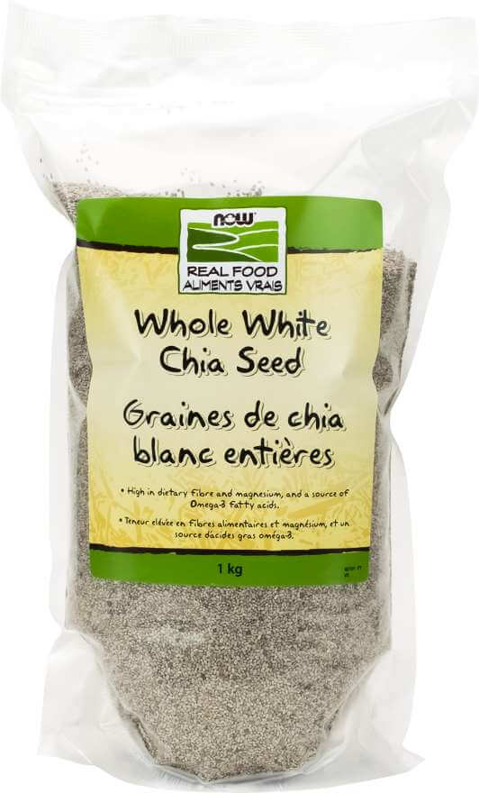 Now Chia Seeds Whole, White 1 Kg