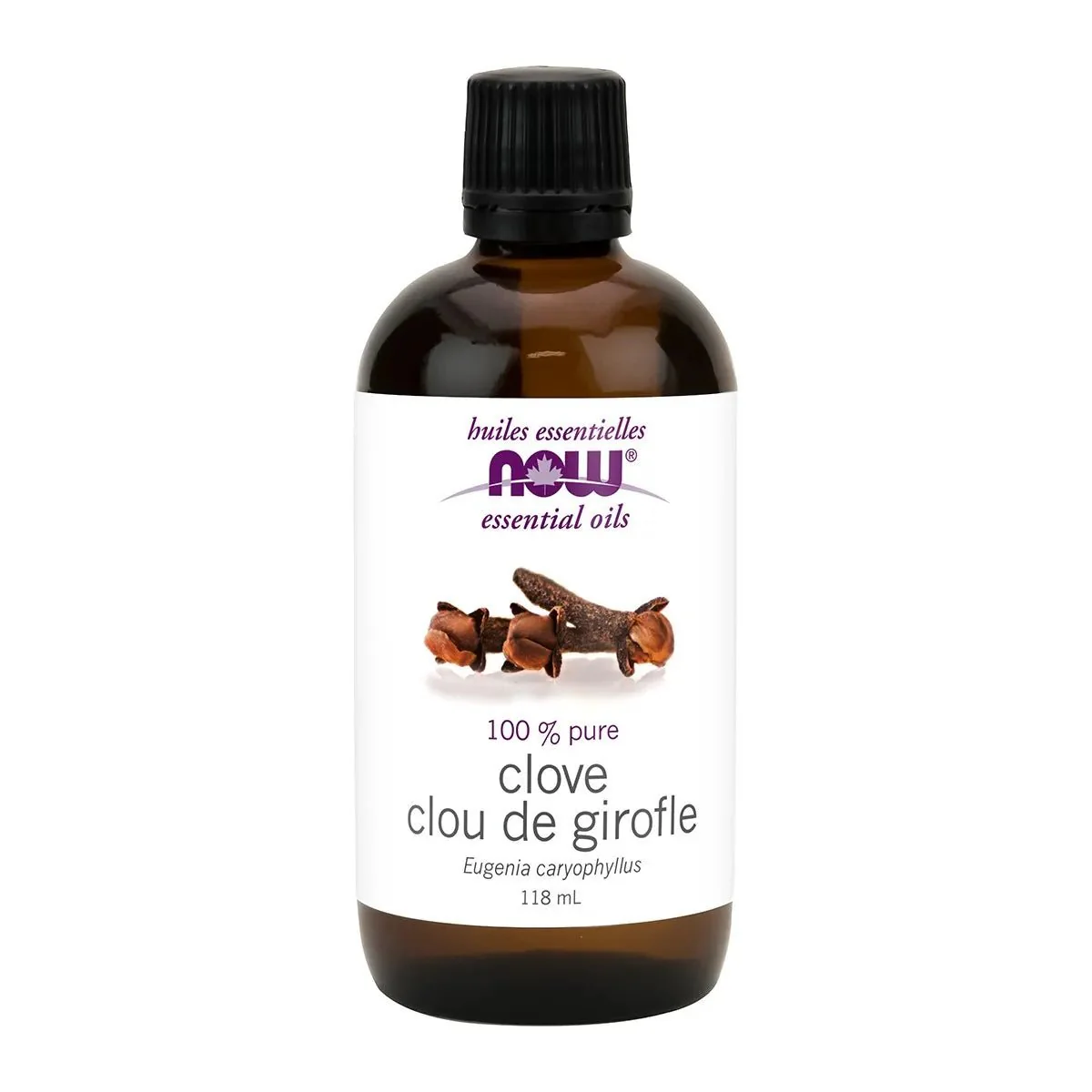 Now Clove Oil, 100% Pure 118mL