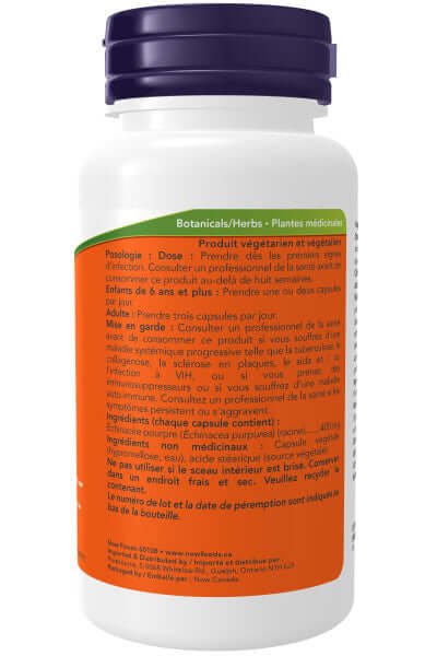 Now Echinacea 400mg 100 Capsules - Image 2