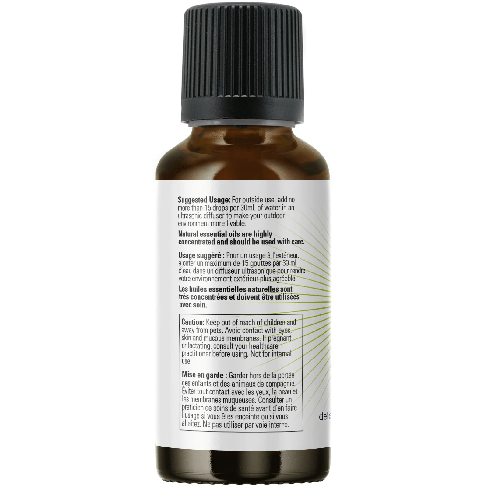 Now Outdoor Living Essential Oil Blend 30mL - Image 3
