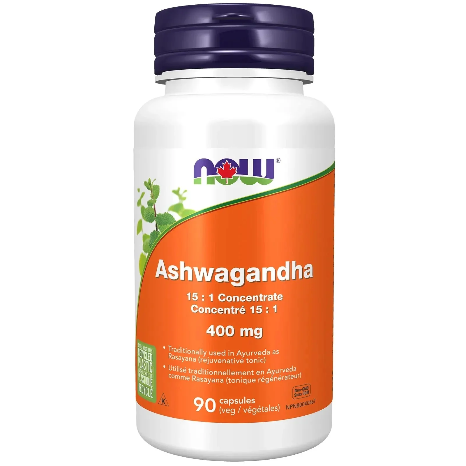 Now Ashwagandha Extract 90 Veg Capsules