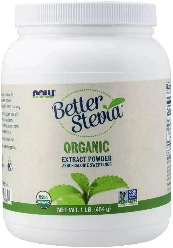 Now Organic Stevia Powder 454 Grams - Image 2