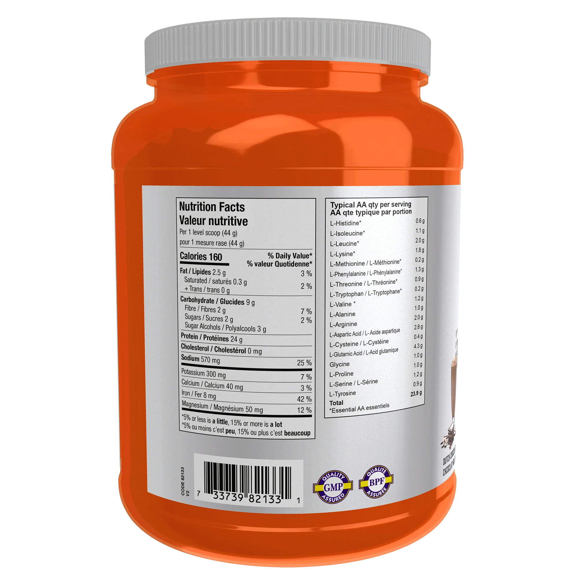 Now Pea Protein Dutch Chocolate 907 Grams - Image 3