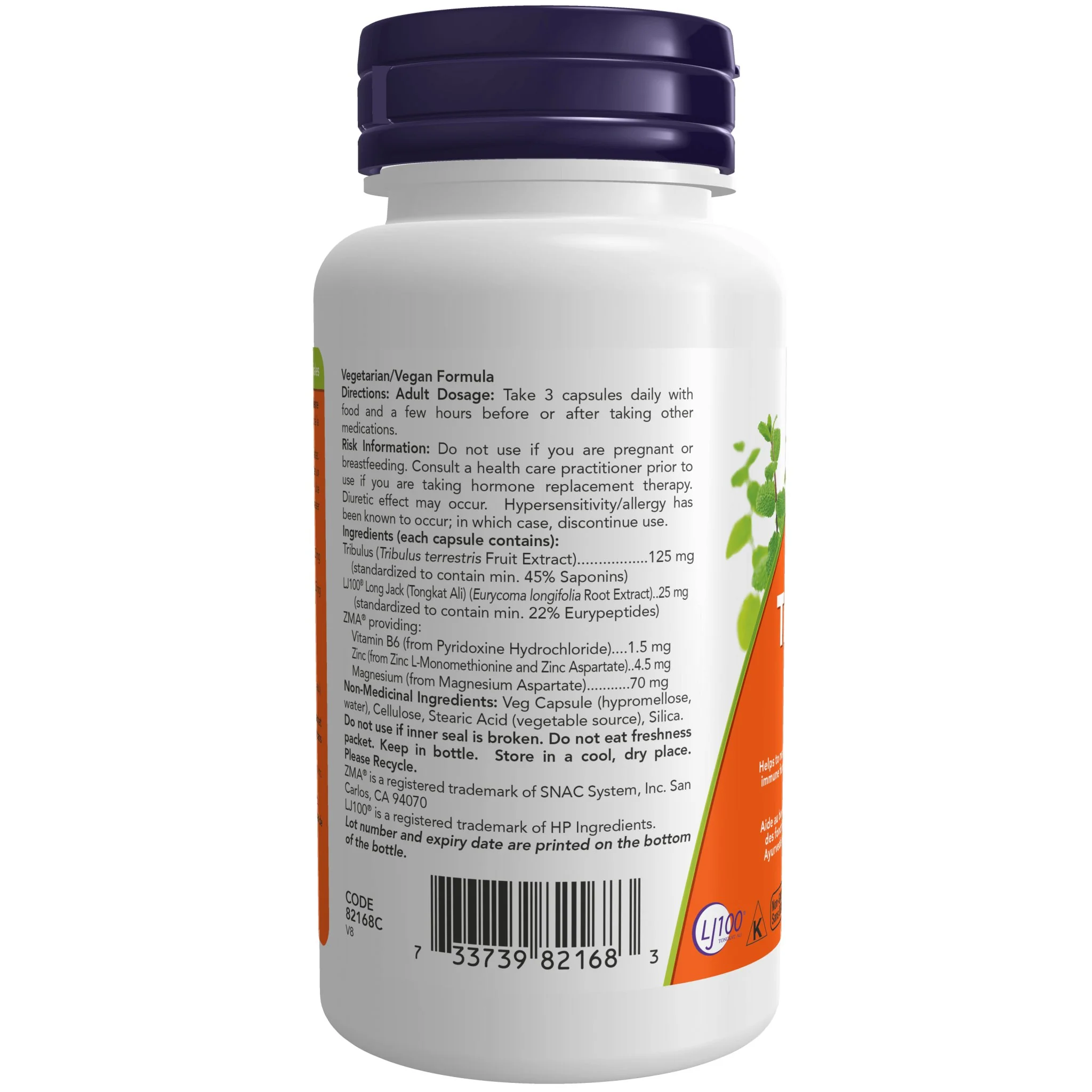 Now TribuJack 100™ 60 Veg Capsules - Image 3