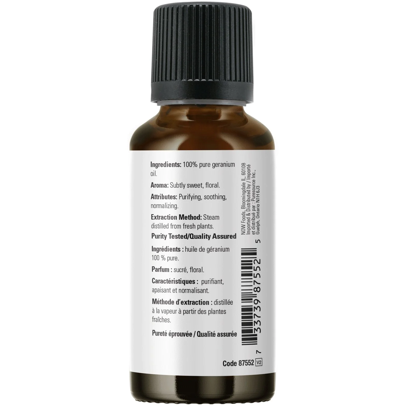 Now Geranium Oil 30mL - Image 2