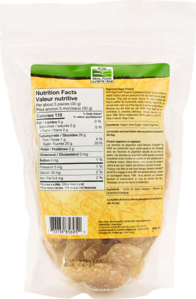 Now Ginger Crystallized 340 Grams - Image 2