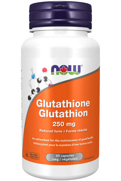 Now Glutathione 250mg 60 Veg Capsules