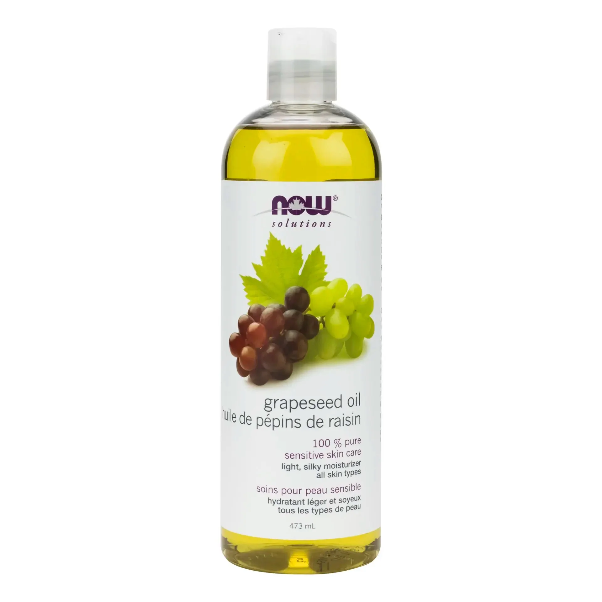 Now Grape Seed Oil 473mL