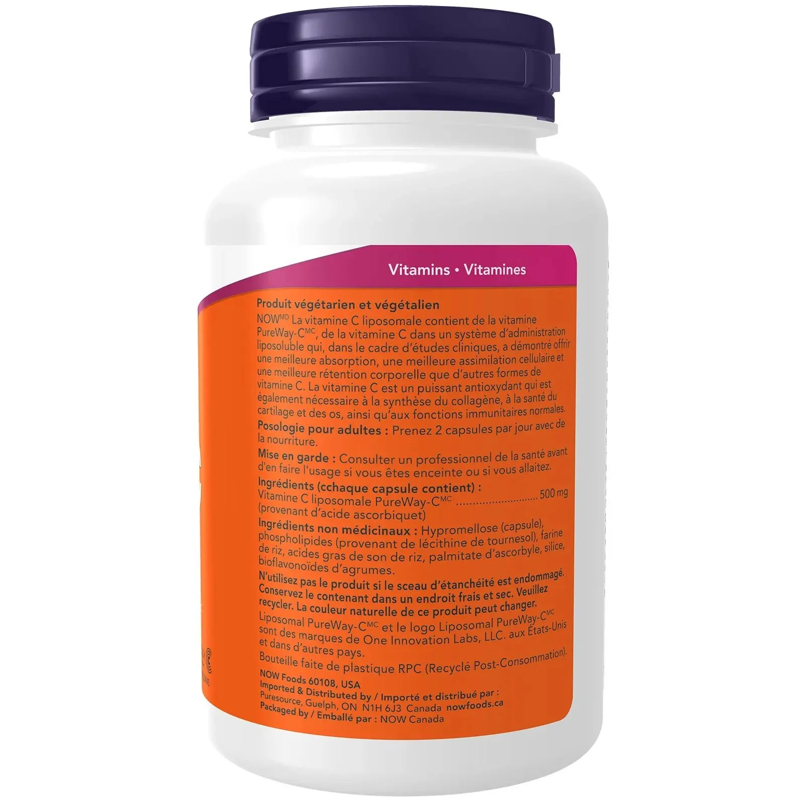 Now Liposomal C 120 Veg Capsules - Image 3