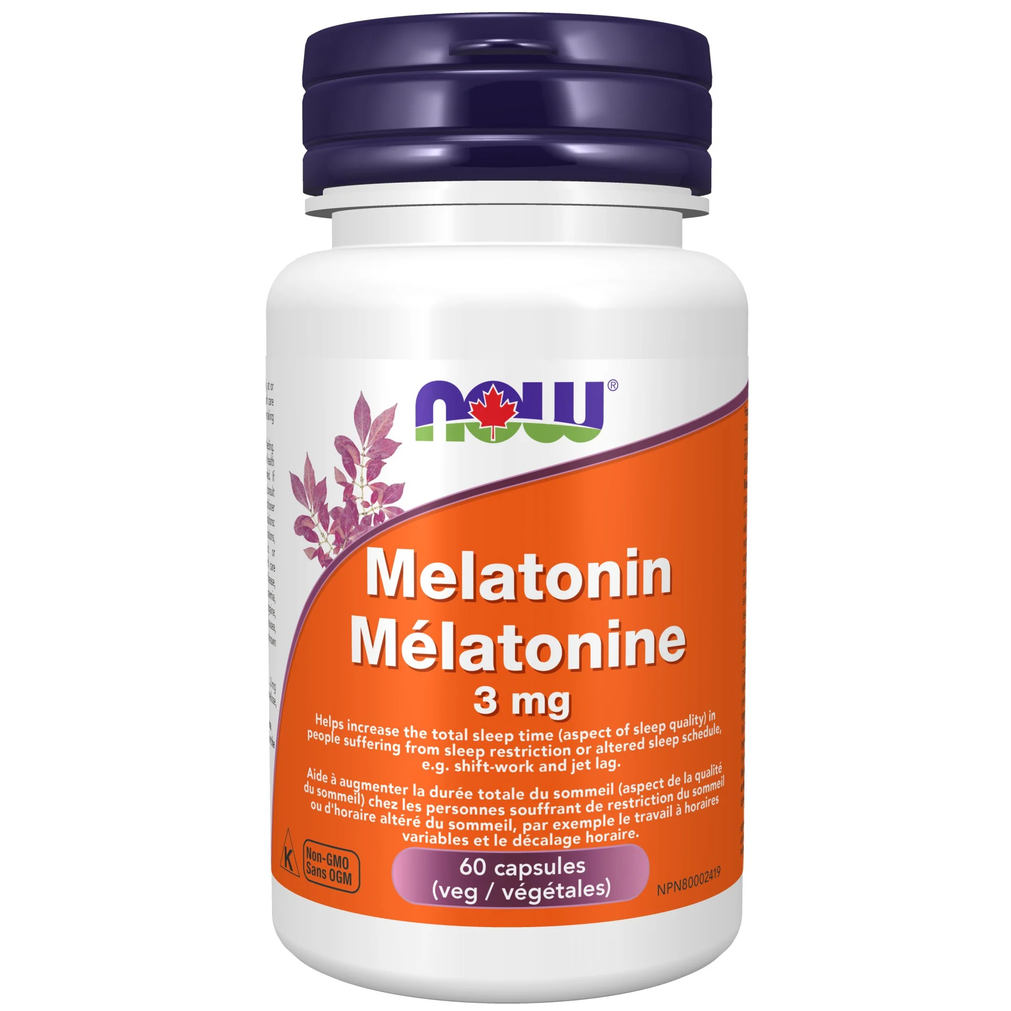 Now Melatonin 3mg 180 Capsules