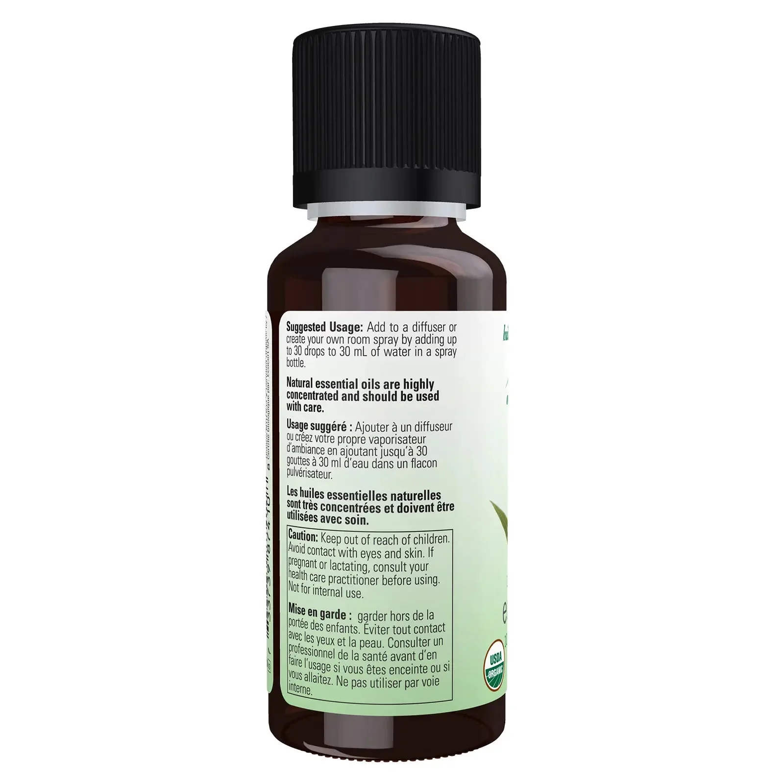 Now Organic Eucalyptus Oil 30mL - Image 2