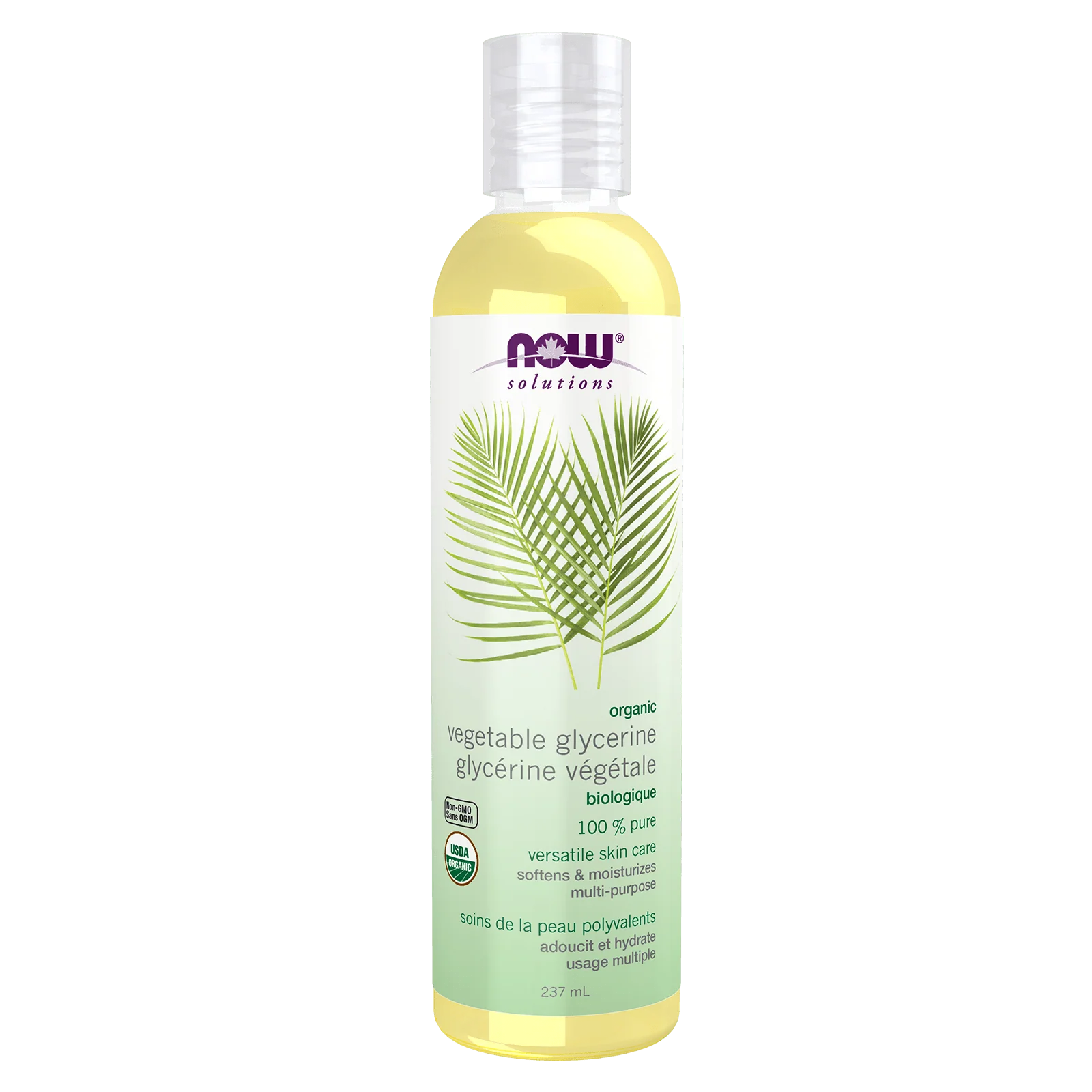 Now Organic Vegetable Glycerine 237mL