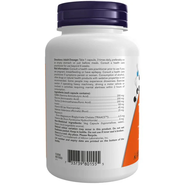 Now True Calm™ 500mg 90 Veg Capsules - Image 2