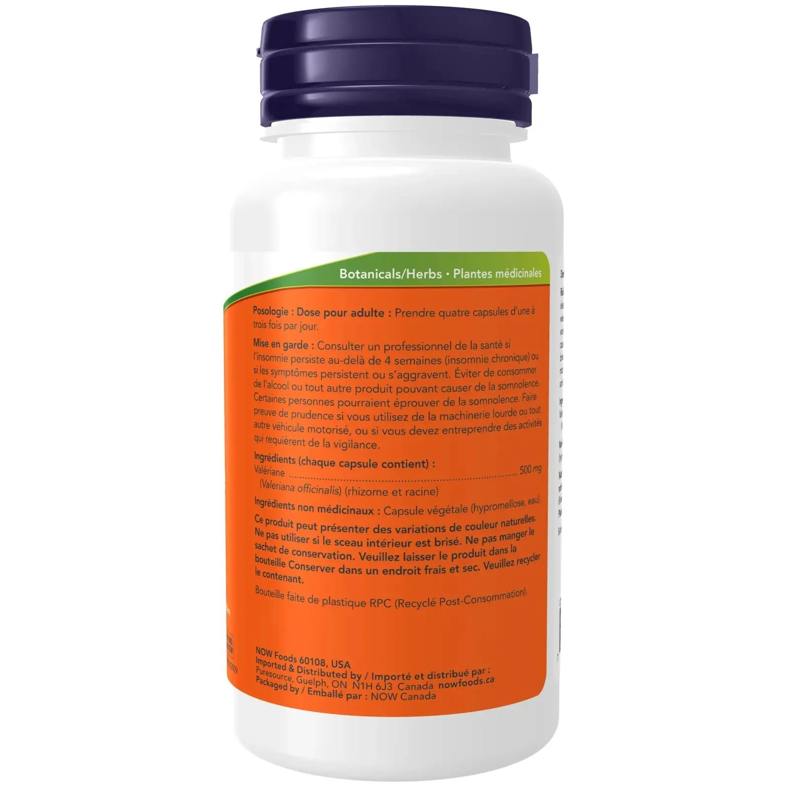 Now Valerian Root 100 Veg Capsules - Image 3