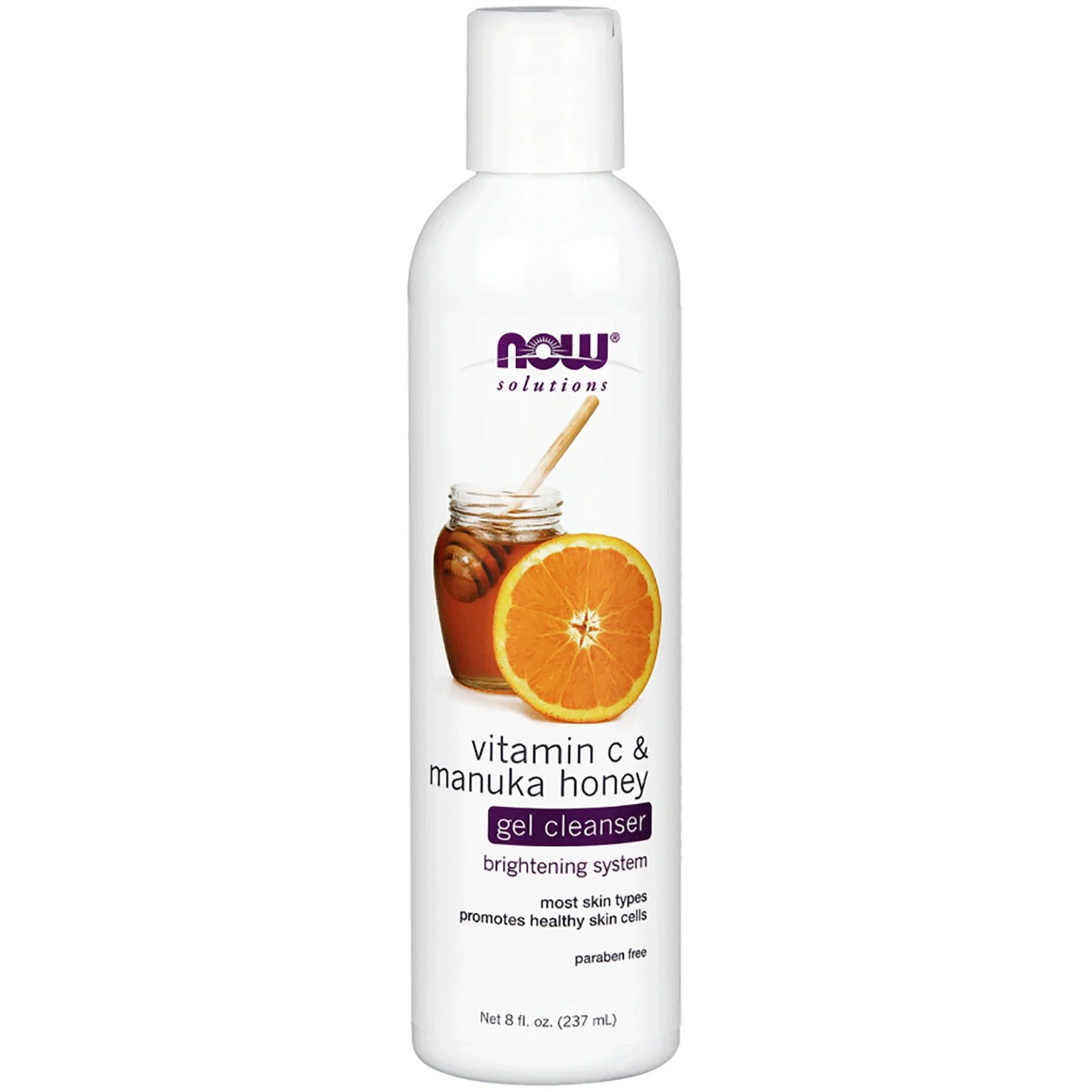 Now Vitamin C & Manuka Honey Cleanser 237mL