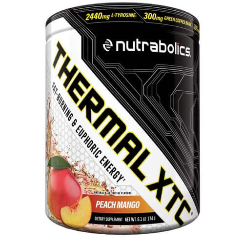 Nutrabolics Thermal XTC 30 Servings, Peach Mango 174 Grams