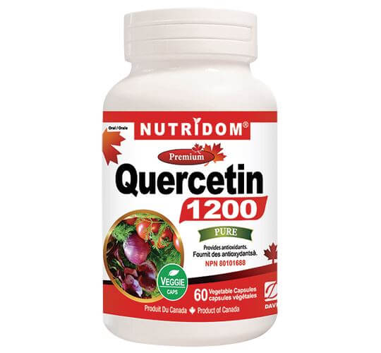 Nutridom Quercetin 1200 60 Veg Capsules