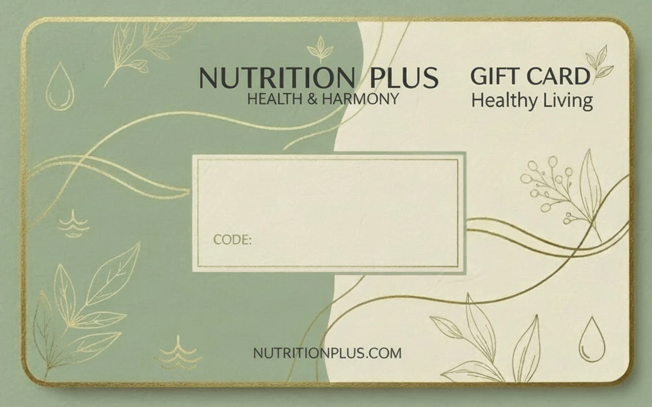 Nutrition Plus Gift Card
