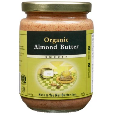 Nuts to You Organic Smooth Almond Butter 365 Grams