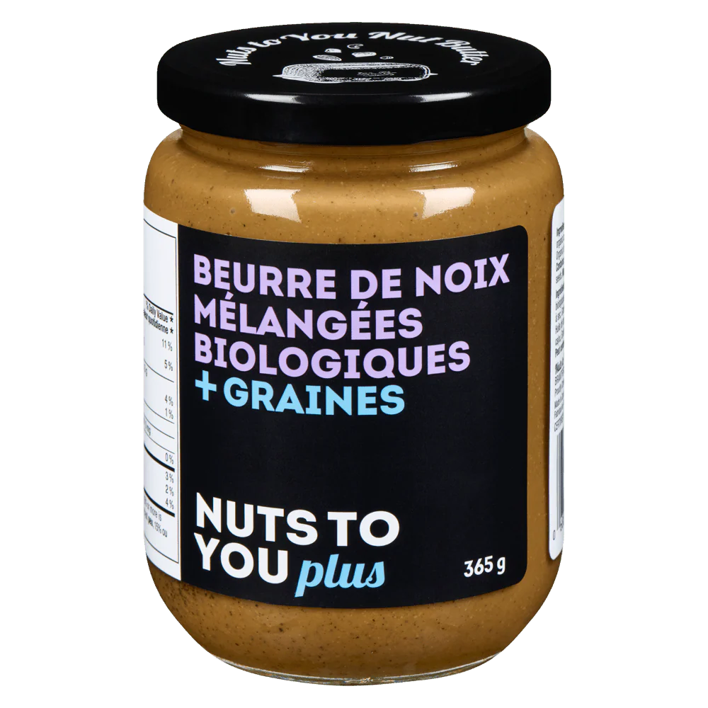 Nuts to You Smooth Mixed Nut Butter 365 Grams