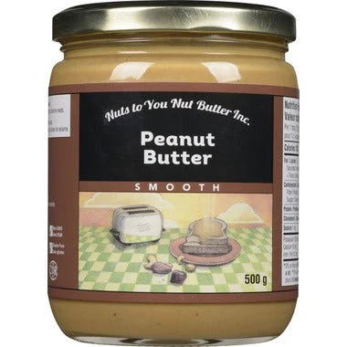 Nuts to You Smooth Peanut Butter 500 Grams