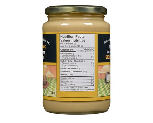 Nuts To You Organic Sesame Tahini Butter 735 Grams - Image 2