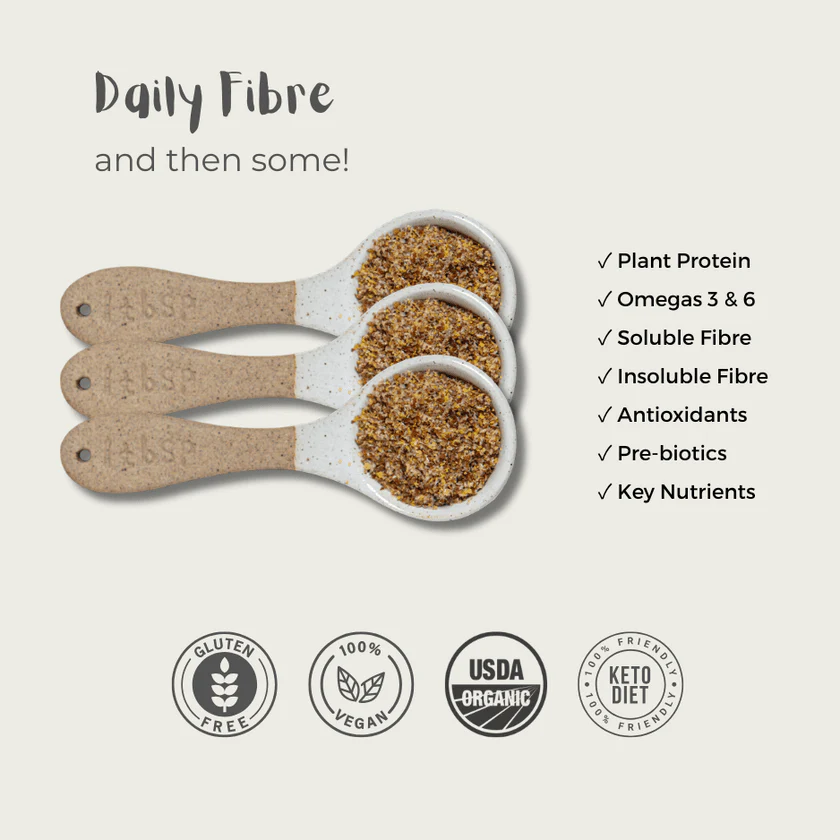 Brightside Organics Nutra Fibre 750 Grams | Daily Fibre Boost - Image 2