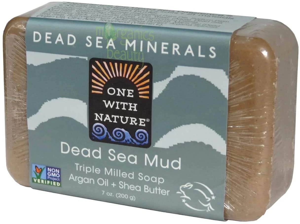 One with Nature Dead Sea Mud Soap Bar 200 Grams - Image 2