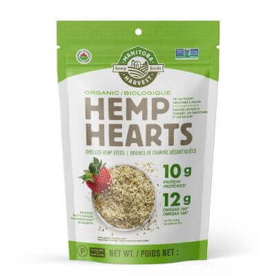 Organic Hemp Hearts 340 Grams